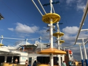 Ropes course at sea